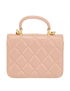 Mini Top Handle WOC, &pound;1,700, Handbags, Pink, Leather, Back view